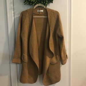 Chicwish just knitted open coat/cardigan (brown)